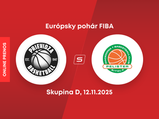 BC Prievidza - KK Pelister: LIVE STREAM zo zápasu Európskeho pohára FIBA.