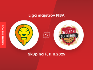 Patrioti Levice - Szolnoki Olaj KK: ONLINE prenos zo zápasu skupiny F Ligy majstrov.