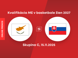 Cyprus - Slovensko: LIVE STREAM zo zápasu kvalifikácie na ME v basketbale žien 2027. 