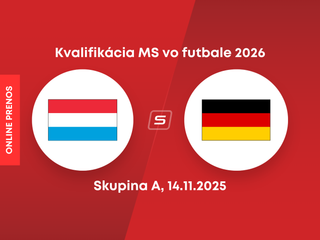 Luxembursko - Nemecko: ONLINE prenos zo zápasu kvalifikácie MS 2026