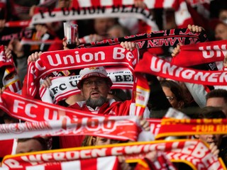 Fanúšikovia Unionu Berlín.