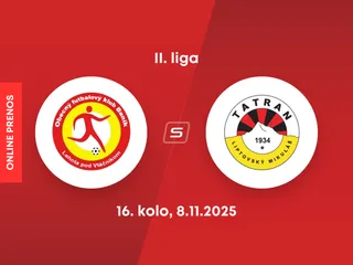 OFK Baník Lehota pod Vtáčnikom - MFK Tatran Liptovský Mikuláš: ONLINE prenos zo zápasu 16. kola II. ligy.