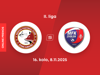 OFK Malženice - MFK Zvolen: ONLINE prenos zo zápasu 16. kola II. ligy.