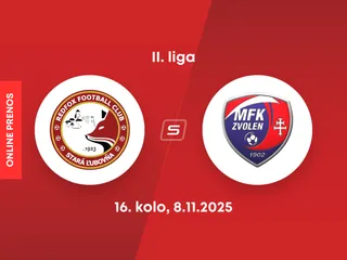 OFK Malženice - MFK Zvolen: ONLINE prenos zo zápasu 16. kola II. ligy.