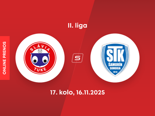 Slávia TU Košice - FC ŠTK 1914 Šamorín: ONLINE prenos zo zápasu 17. kola II. ligy.