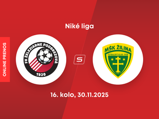 FK Železiarne Podbrezová - MŠK Žilina: ONLINE prenos zo zápasu 16. kola Niké ligy.