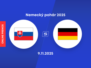 Slovensko vs. Nemecko: ONLINE prenos zo zápasu na turnaji Nemecký pohár 2025.