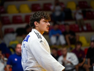 Slovenský džudista Benjamín Maťašeje.