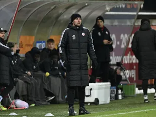 Na snímke tréner Podbrezovej Štefan Markulík