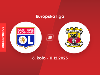 Olympique Lyon - Go Ahead Eagles: ONLINE prenos zo zápasu 6. kola ligovej fázy Európskej ligy.