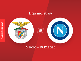 Benfica Lisabon - SSC Neapol: ONLINE prenos zo zápasu 6. kola ligovej fázy Ligy majstrov. 