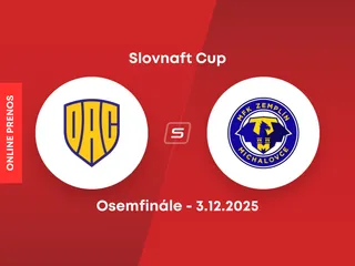 FC DAC Dunajská Streda - MFK Zemplín Michalovce: ONLINE prenos zo zápasu osemfinále Slovnaft Cupu.