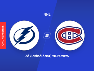 Tampa Bay Lightning - Montreal Canadiens: ONLINE prenos zo zápasu NHL.