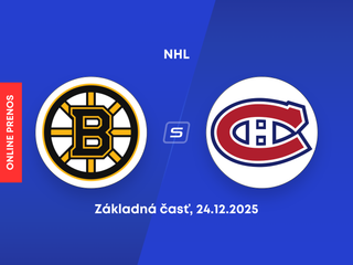 Boston Bruins - Montreal Canadiens: ONLINE prenos zo zápasu NHL.
