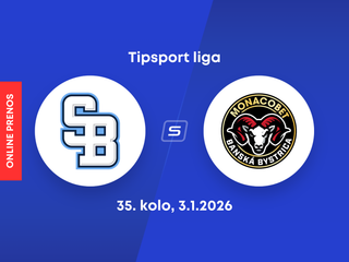 HC Slovan Bratislava - HC MONACObet Banská Bystrica: ONLINE prenos zo zápasu 35. kola Tipsport ligy.