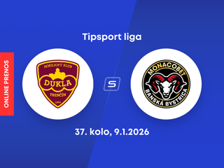HK Dukla Trenčín - HC MONACObet Banská Bystrica: ONLINE prenos zo zápasu 37. kola Tipsport ligy.