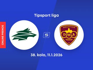 Vlci Žilina - HK Dukla Trenčín: ONLINE prenos zo zápasu 38. kola Tipsport ligy.