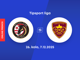 HC Prešov - HK Dukla Trenčín: ONLINE prenos zo zápasu 26. kola Tipsport ligy.