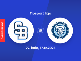 HC Slovan Bratislava - HK Nitra: ONLINE prenos zo zápasu 29. kola Tipsport ligy.