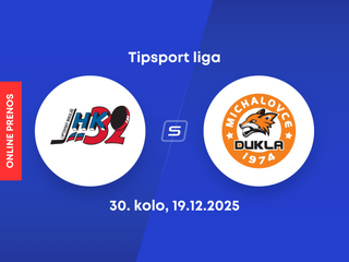 Hk 32 Liptovský Mikuláš - HK Dukla Michalovce: ONLINE prenos zo zápasu 30. kola Tipsport ligy.