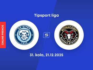 HK Nitra - HC MONACObet Banská Bystrica: ONLINE prenos zo zápasu 31. kola Tipsport ligy.