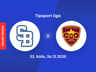 HC Slovan Bratislava - HK Dukla Trenčín: ONLINE prenos zo zápasu 32. kola Tipsport ligy.