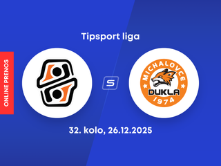 HC Košice - HK Dukla Michalovce: ONLINE prenos zo zápasu 32. kola Tipsport ligy.
