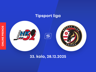 Hk 32 Liptovský Mikuláš - HC Prešov: ONLINE prenos zo zápasu 33. kola Tipsport ligy.