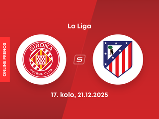 Girona FC - Atlético Madrid: ONLINE prenos zo 17. kola La Ligy.