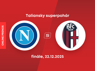 SSC Neapol - FC Bologna: ONLINE prenos z finále Talianskeho superpohára.