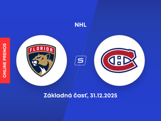 Florida Panthers - Montreal Canadiens: ONLINE prenos zo zápasu NHL.