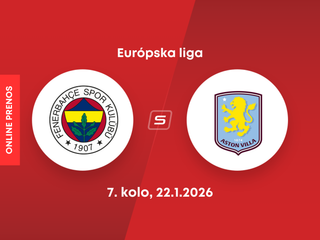  Fenerbahce Istanbul - Aston Villa: ONLINE prenos zo zápasu Európskej ligy.