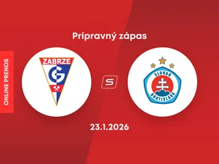 Górnik Zabrze - ŠK Slovan Bratislava: ONLINE prenos z prípravného zápasu.