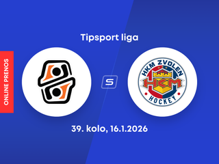 HC Košice - HKM Zvolen: ONLINE prenos zo zápasu 39. kola Tipsport ligy.