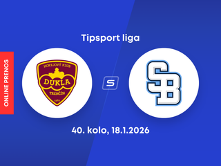 HK Dukla Trenčín - HC Slovan Bratislava: ONLINE prenos zo zápasu 40. kola Tipsport ligy.