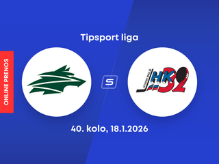 Vlci Žilina - Hk 32 Liptovský Mikuláš: ONLINE prenos zo zápasu 40. kola Tipsport ligy.