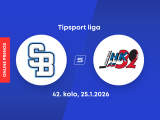 HC Slovan Bratislava - Hk 32 Liptovský Mikuláš: ONLINE prenos zo zápasu 42. kola Tipsport ligy.