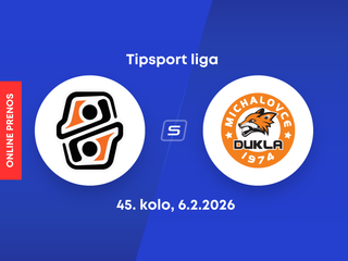 HC Košice - HK Dukla Michalovce: ONLINE prenos zo zápasu 45. kola Tipsport ligy.
