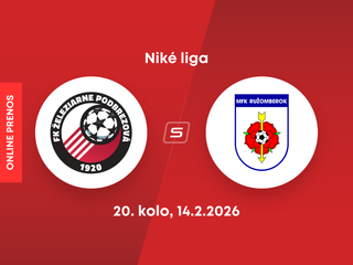 FK Železiarne Podbrezová - MFK Ružomberok: ONLINE prenos zo zápasu 20. kola Niké ligy.