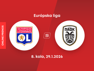 Olympique Lyon - PAOK Solún: ONLINE prenos zo zápasu Európskej ligy.