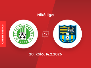 FC Tatran Prešov - FC Košice: ONLINE prenos zo zápasu 20. kola Niké ligy.