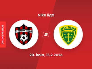 FC Spartak Trnava - MŠK Žilina: ONLINE prenos zo zápasu 20. kola Niké ligy.