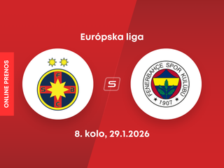FCSB - Fenerbahce Istanbul: ONLINE prenos zo zápasu Európskej ligy.