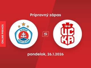 ŠK Slovan Bratislava - CSKA Sofia 1948: ONLINE prenos z prípravného zápasu.