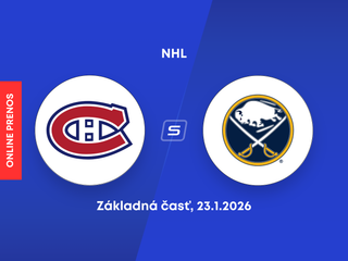 Montreal Canadiens - Buffalo Sabres: ONLINE prenos zo zápasu NHL.