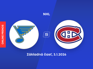 St. Louis Blues - Montreal Canadiens: ONLINE prenos zo zápasu NHL.