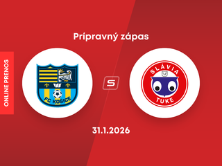FC Košice - Slávia TU Košice: ONLINE prenos z prípravného zápasu.