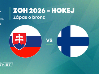 Fínsko - Slovensko: ONLINE prenos zo zápasu na ZOH Miláno 2026 dnes (hokej)