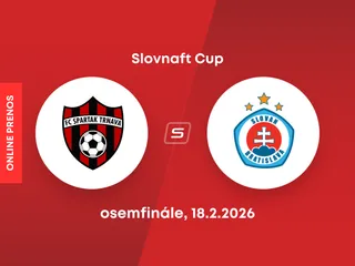 Spartak Trnava - Slovan Bratislava: ONLINE prenos zo zápasu osemfinále Slovnaft Cupu.