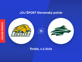 HC 19 Humenné - Vlci Žilina: ONLINE prenos z finále JOJ Šport Slovenského pohára 2026.